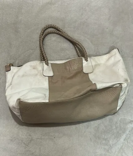 Bolsa de couro 100%