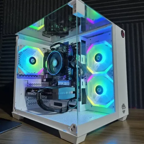 PC Gamer Ryzen 5 5500 + RTX 5050 8GB + 16GB RAM + NVMe 500GB
