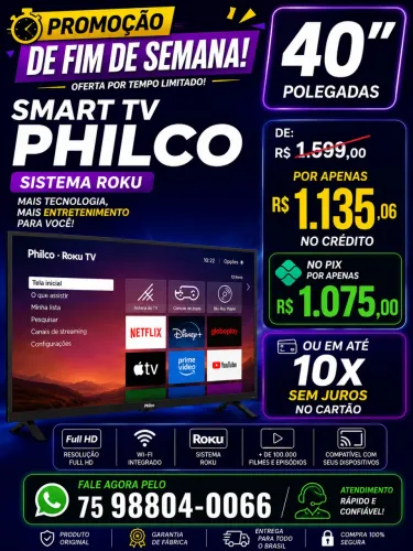 Tv Philco 40 polegadas 