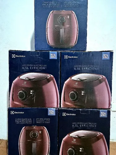 Fritadeira Air Fryer Electrolux 6,5L Eaf51 Rita Lobo 220v Novo
