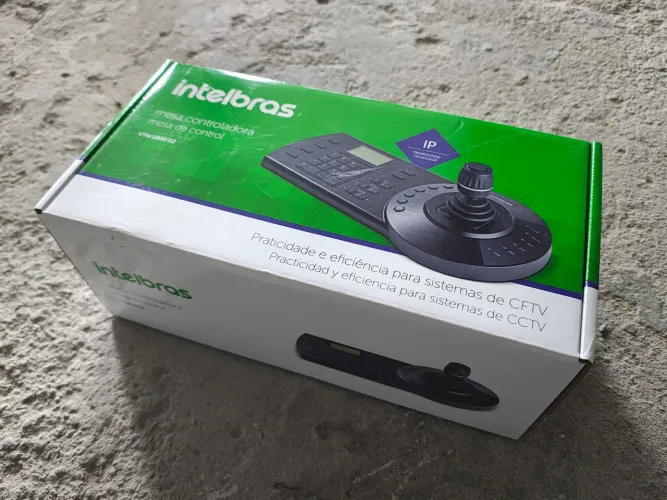 Mesa controladora p/ Câmera PTZ Intelbras IP e Analógico
