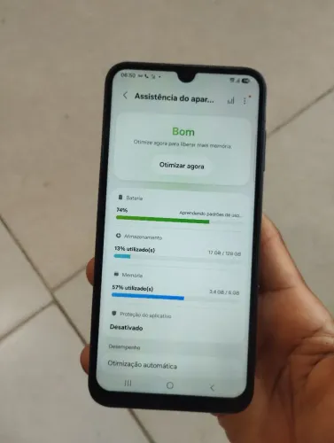 Samsung Galaxy A25, biometria,128 gigas, Android 16 por 300 reais.