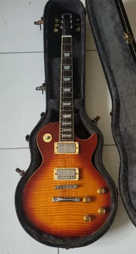Guitarra Epiphone Les Paul Standard (aceito troca) c/ case (Korea 1992)