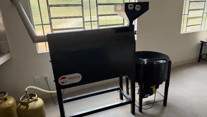 Torrador Industrial De Grãos E Café 10 Kgs + Resfriador