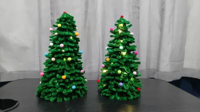 Árvore de Natal com pisca pisca