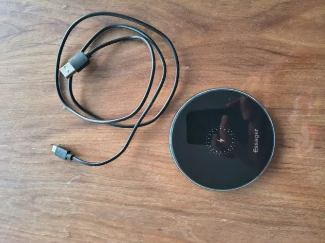 Carregador Sem Fio por Indução Qi Wireless Essager (15W)