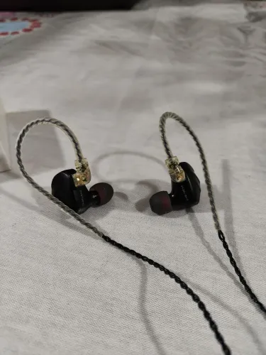 Fone de ouvido TRN-VX IEM HiFi Alta fidelidade (Tipo QKZ, KZ, Moondrop etc)