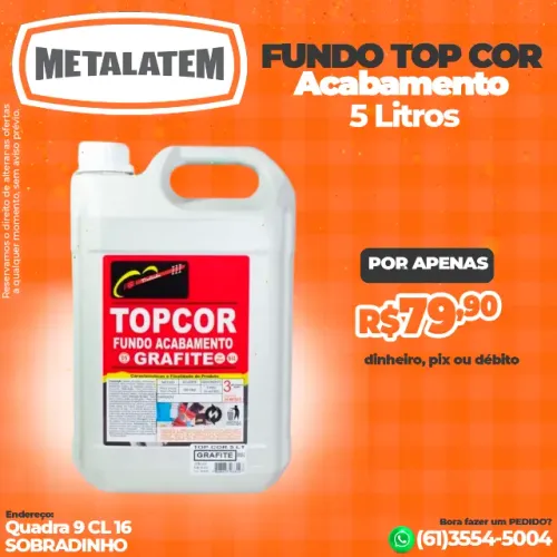 Fundo Acabamento Top Cor 5L