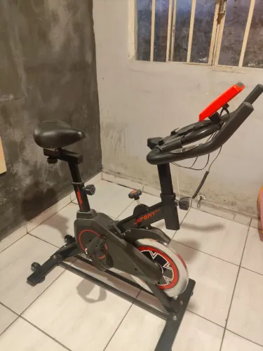 Bike + musculação 