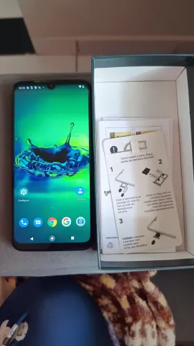 Moto G8 Plus Azul - Excelente Estado | Caixa Original