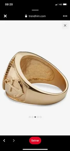 Anel em Ouro 18K 750 20 gramas