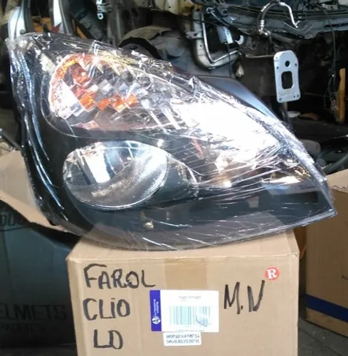 Farol clio máscara negra 