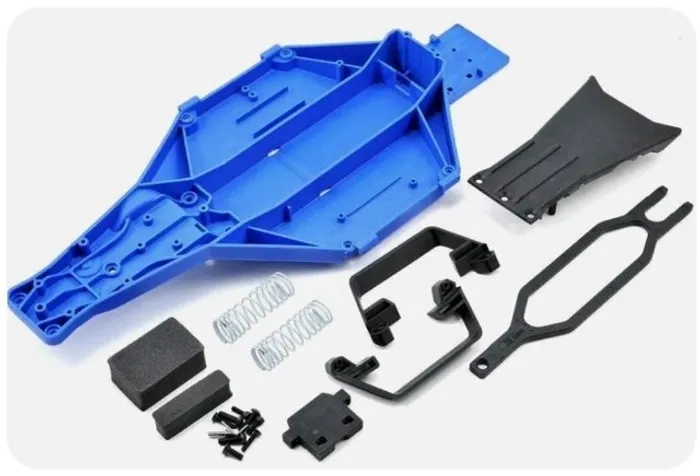 Chassi Para Automodelo RC Traxxas Lcg Slash 2wd & Vxl (kit Para Conversão)