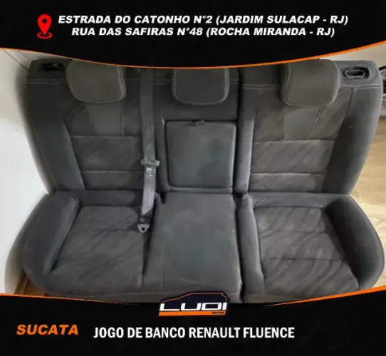 Jogo de banco Renault Fluence