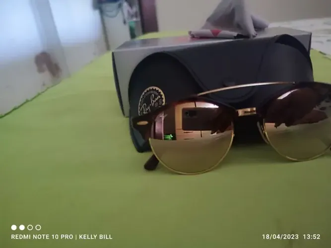 Óculos De Sol Feminino Marca Ray-ban Rb4346 990/70 5119 145