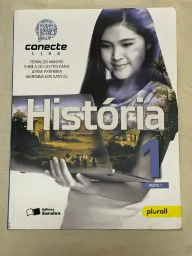 Livro História - Conecte Live - Volume Único - Usado, Excelente Estado -RONALDO VAINFAS SH