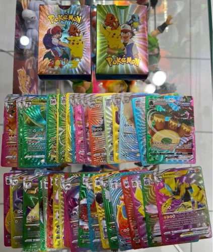 CARTAS RARA POKÉMON COLORIDA