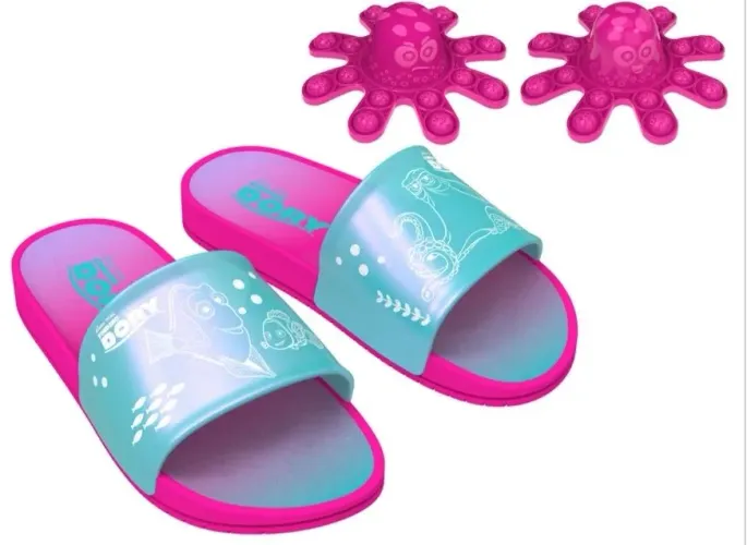 Chinelo Slide Procurando Dory Polvo