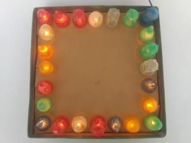 Pisca-Pisca de Árvore de Natal Antigo