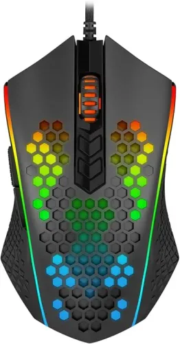 Mouse Gamer Redragon Memeanlion Honeycomb M809-K (12400 DPI/PAW3327) - Preto