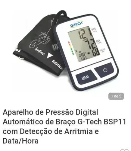 Medidor de pressão GTech digital 