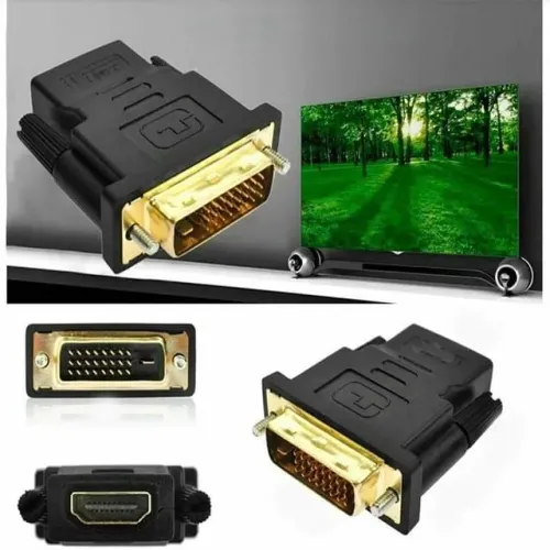 Adaptador DVI-D 24+1 X HDMI Fêmea