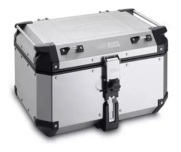 Bauleto Givi 58 Litros Traseiro Outback Prata Givi Obkn58a-Br