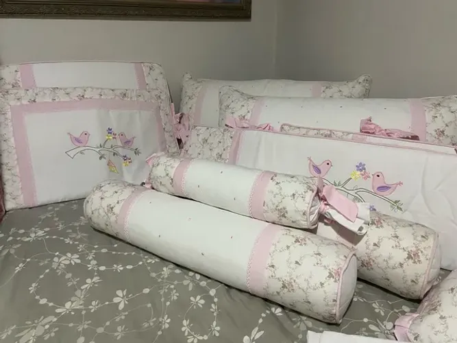 Kit berço mais kit cama babá