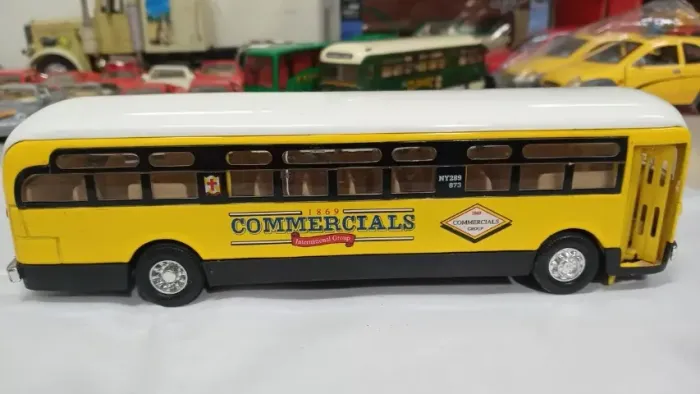 Miniatura Ônibus Commercials Sunnyside Raro #2k32