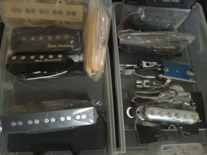 Captadores para guitarra - diversas marcas e modelos
