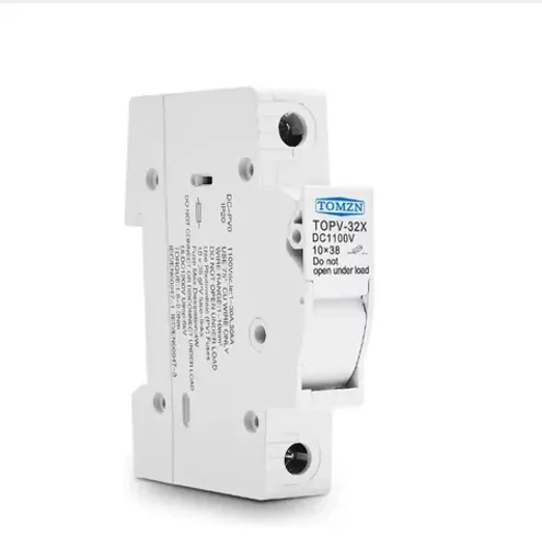 Porta Fusível Solar C/ Fusível Gpv 1000vcc Proteção Sistema Solar