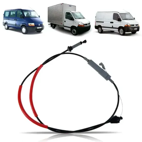 CABO DO ACELERADOR (202 CM) RENAULT MASTER 2.8 2002 A 2004