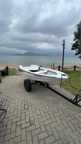 Barco 11 pés para pesca e passeio 