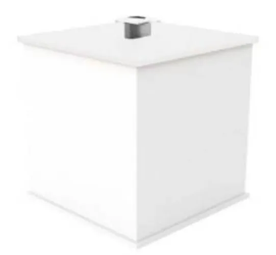 Promoção Lixeira Branca de MDF - 03/10