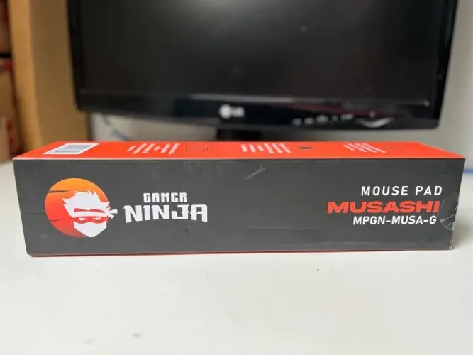 Mousepad Gamer Ninja Musashi, Grande, 800x300x3mm - NOVO!