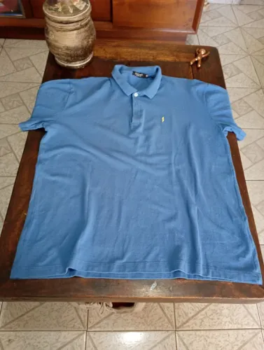 Camisa Polo Azul da ZOOMP. G