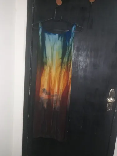 Vestido em malha tamanho P