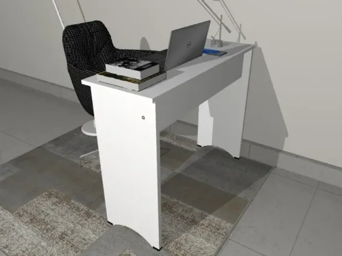 Mesa Top Best Work. Em MDF: Medidas L70cm x P35cm x A74cm