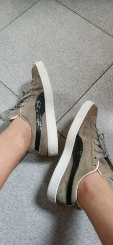 Puma Suede Croc Cinza