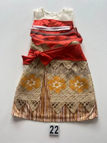 FANTASIA DISNEY MOANA AT GEORGE 3 A 4 ANOS 104 CM