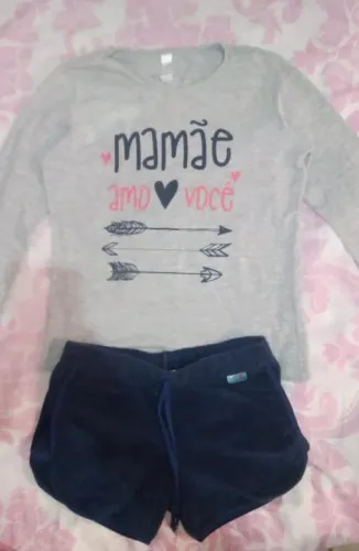 Conjunto pijama infantil 