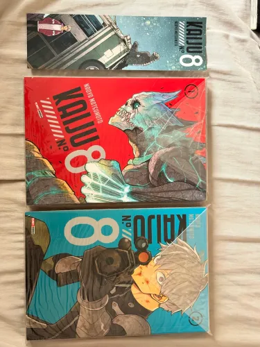 Mangá Kaiju Nº 8 Vol. 1 e 2
