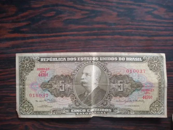 9 cédulas antigas