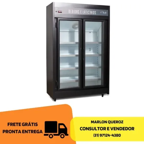 Expositor de Bebidas 2 Portas Polar 127/220v