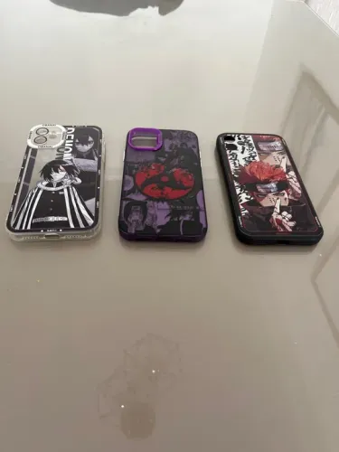 3 Capas para Celular - Anime - Novas