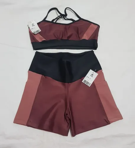 Conjuntos Fitness Tops e Shorts