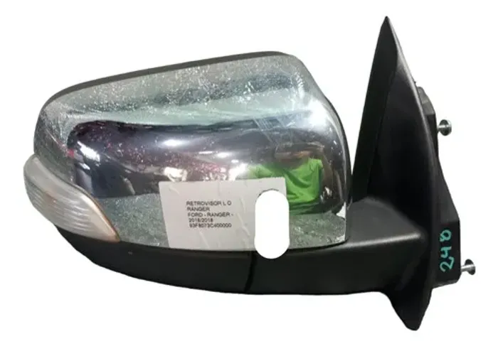 Retrovisor Direito Ford Ranger Cromado Eletrico 2017 A 2020
