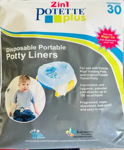 30 Saco Descartável para Pinico Potette Plus e Potette Travel Potty
