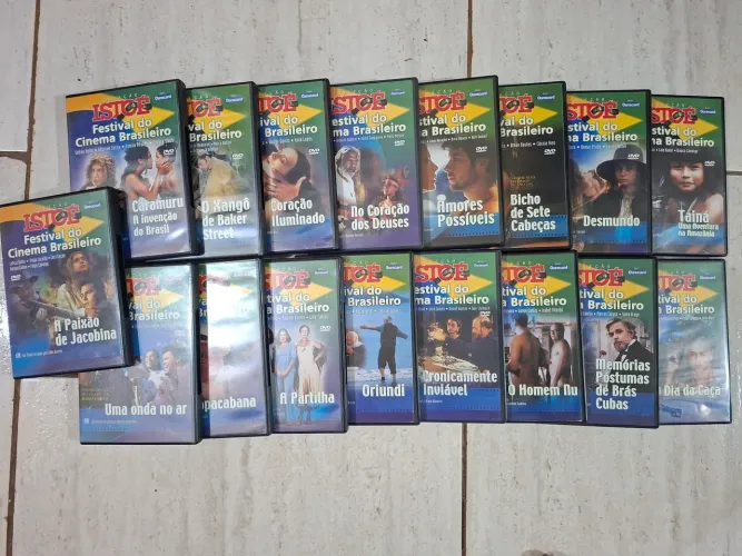 Coleção 17 DVDs - ISTO É, FESTIVAL DO CINEMA BRASILEIRO