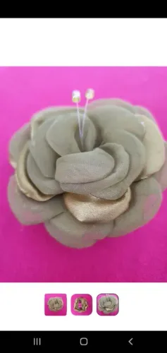Broche/Flor de tecido para cabelo 
